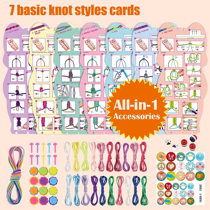 FUNiOi Bracelet Making Kit for Girls 8-10 12 Year Old - Image 3