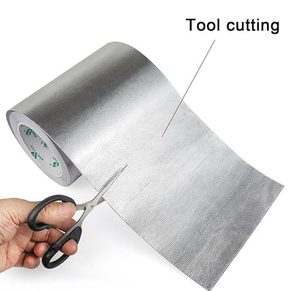 BOMEI PACK Adhesive Aluminum Foil Heat Shield Tape Barrier, Fiberglass Thermal - Image 6
