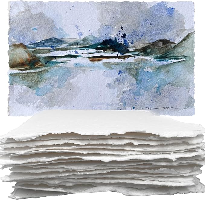 Wanderings Thick Handmade Watercolor Paper by Wanderings