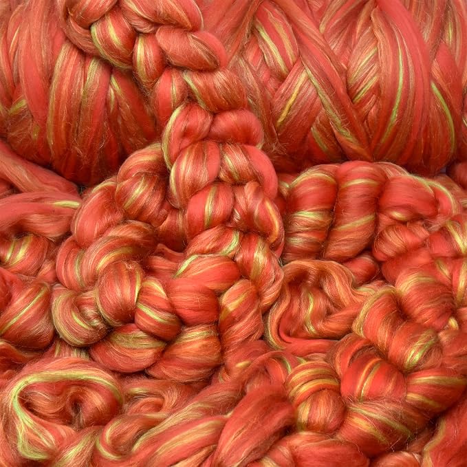 Merino Silk Luxe Tonal Designer Blend. Superfine Merino, Mulberry Silk - Image 3