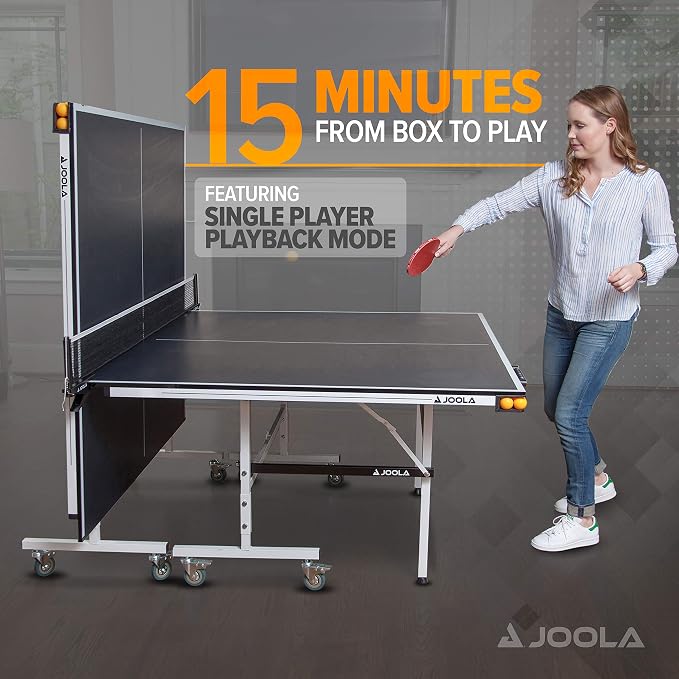JOOLA Rally TL Professional MDF Indoor Ping Pong Table w/Quick Clamp Table - Image 2