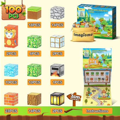 100PCS Magnetic Blocks - Image 3