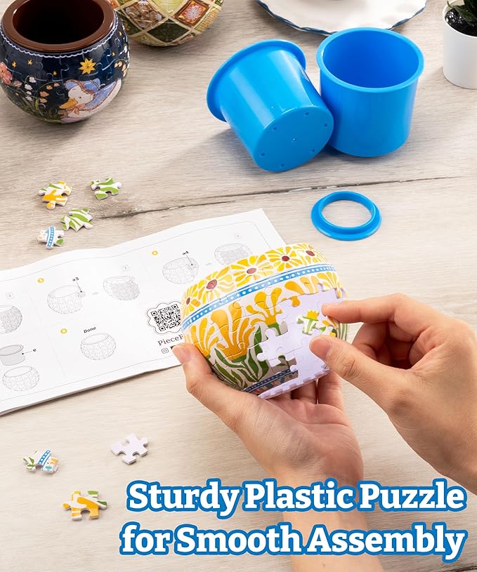 PieceRelax 3D Puzzle Planter - Image 6