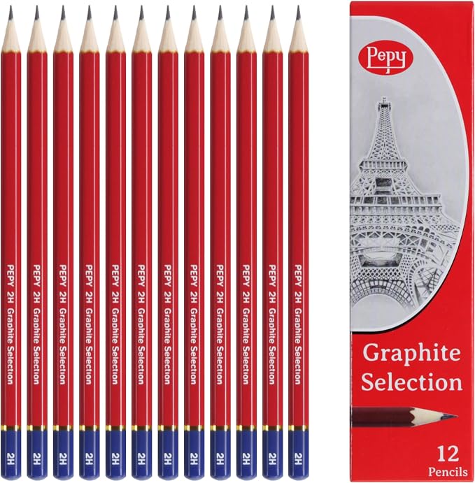 Pepy Graphite Professional Drawing Pencils by Pepy