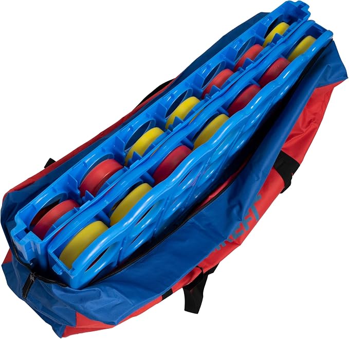 Oversized 4 in a Row Connect Game+Waterproof Carry Bag, Included-4 ft X 3.5 ft - Image 7
