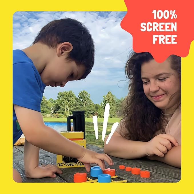 GiiKER Tic Tac Toe Bolt Game, Original 3-in-1 Handheld Puzzle Game, Portable - Image 6