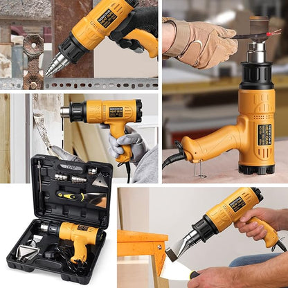 SEEKONE Heat Gun 1800W Heavy Duty Hot Air Gun Kit - Image 5