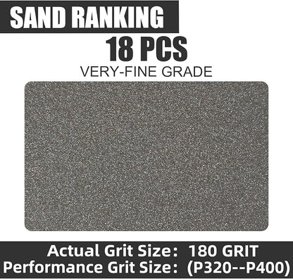 18pcs Sanding Sponge 180 grit Soft Sanding Block Washable and Reusable - Image 3