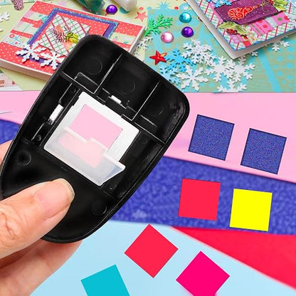 Square Punches for Paper Crafts 0.7 inch Square Hole Punch Squares Paper - Image 3