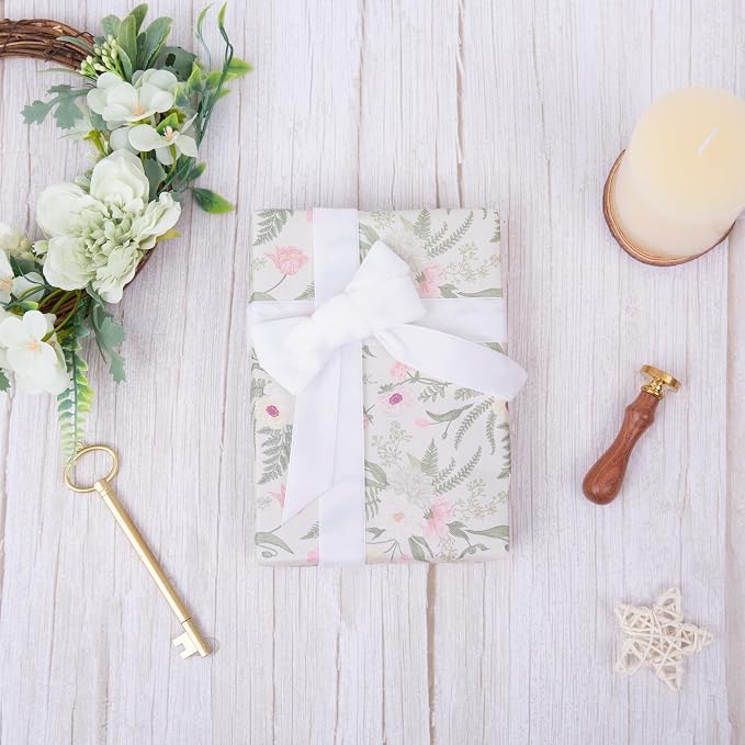 Vintage White Velvet Ribbon, 1 Inch X 25Yd - Image 4