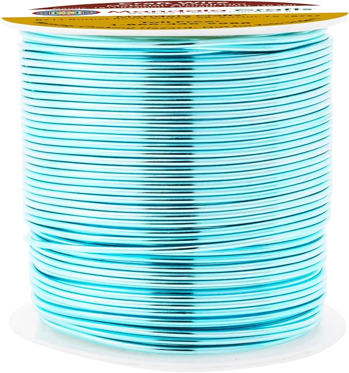 Mandala Crafts 18 Gauge Anodized Aluminum Craft Wire by MandalaCrafts