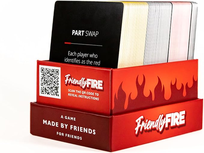 Friendly Fire Roasting Card Game - Image 4