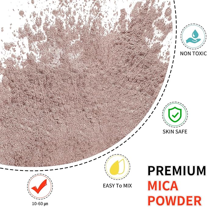 Mica Powder - 100g Mica Powder for Epoxy Resin - Metallic Color Pigment for - Image 2