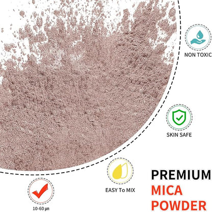 Mica Powder - 100g Mica Powder for Epoxy Resin - Metallic Color Pigment for - Image 2