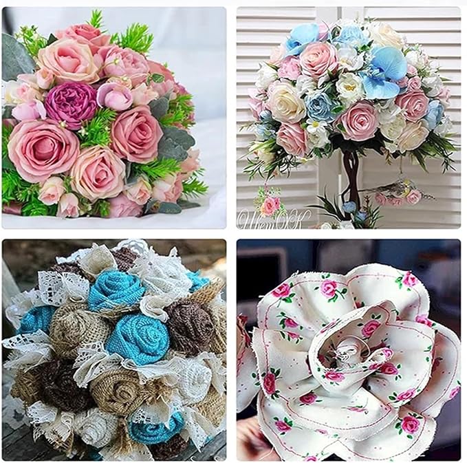 Flower Making Kit, Electric Fabric Flower Maker, Artificial Flower Ironing - Image 8