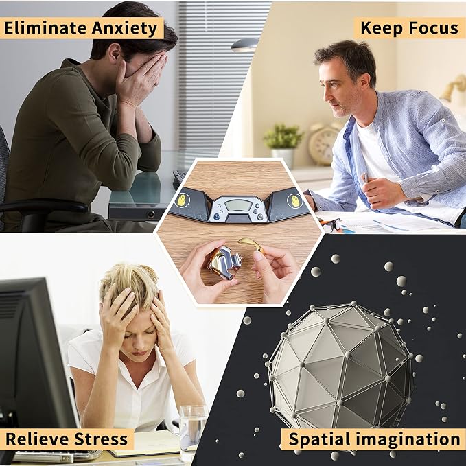Metal-Puzzles Brain-Teaser 3D-Toys: Fidget-Toys Cool-Gadgets-Stuff - Image 7