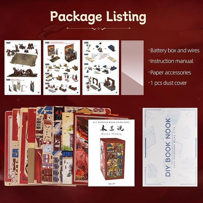 CUTEBEE Book Nook Kit - Image 7