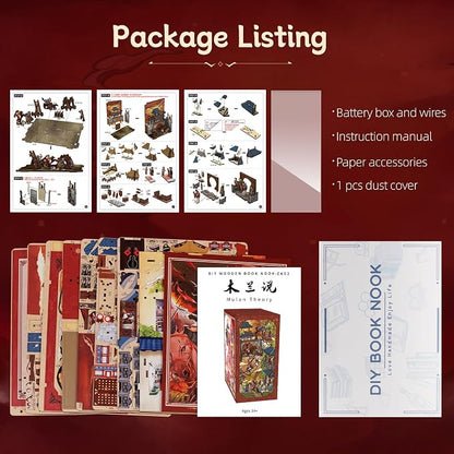 CUTEBEE Book Nook Kit - Image 7