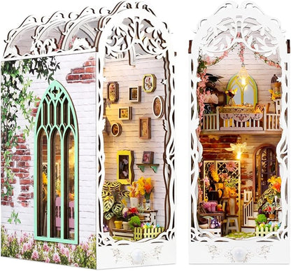 Book Nook Kit - DIY Miniature Dollhouse Kits by MakingLifeFunforCool