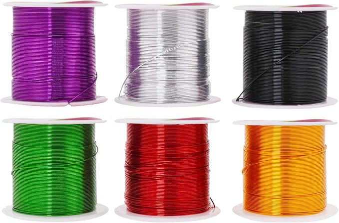Mandala Crafts 22 Gauge Anodized Aluminum Craft Wire by MandalaCrafts