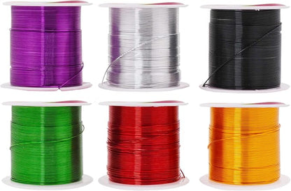 Mandala Crafts 22 Gauge Anodized Aluminum Craft Wire by MandalaCrafts