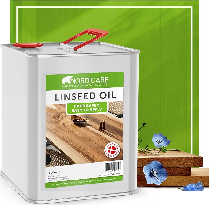 Nordicare 100% Pure & Natural Linseed Oil by Nordicare