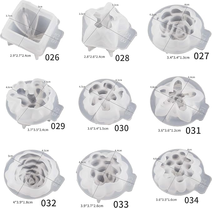34-Piece Succulent & Resin Mold Set - Image 5