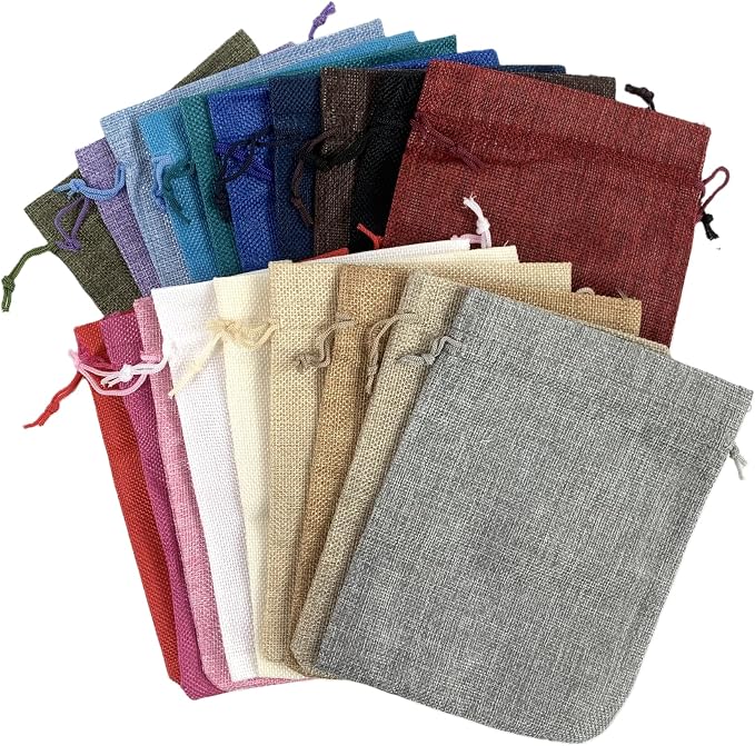 Palmhomee Gift Bags, Hessian Jute Bags - Image 2