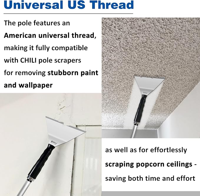 CHILI Extension Pole with 2-Section, 1.46 to 2.29 ft, Telescoping Pole with - Image 7