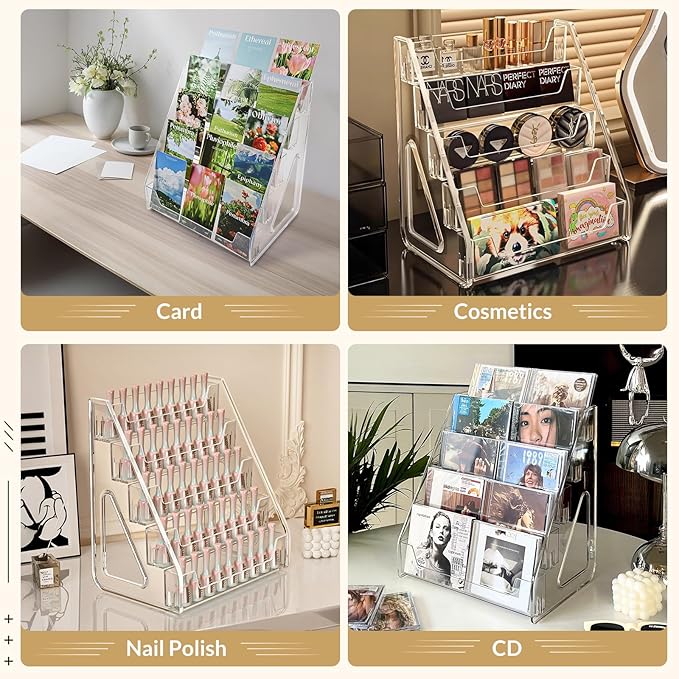 Trading Card Display Stand, Vertical Holder - Image 6