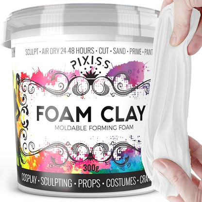 Moldable Cosplay Foam Clay by Pixiss Cosplay Foam Clay by PIXISS