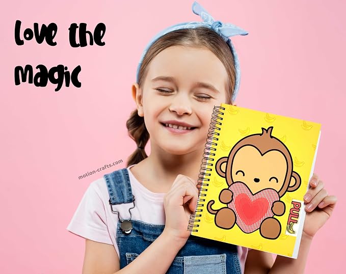 Animation Notebooks | Cute Spiral Notebooks | A5 Size 6.5in x 8.75in | 160 - Image 5
