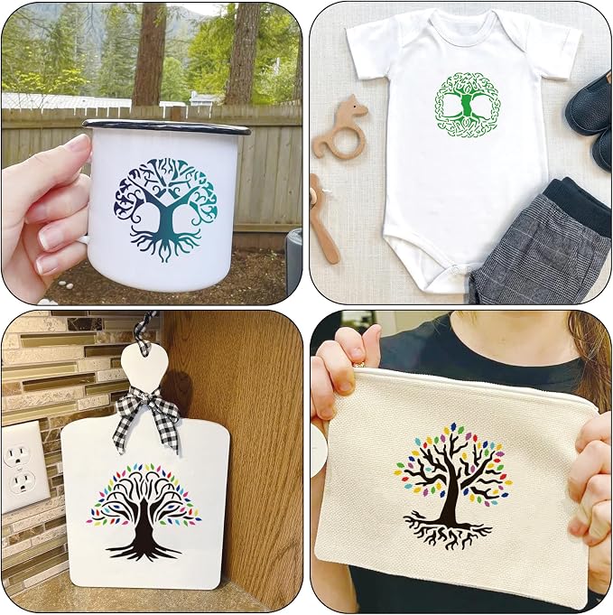 Small Stencils for Painting on Wood Reusable, 3 Inch Reusable Stencil for Craft - Image 6