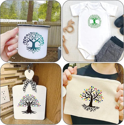 Small Stencils for Painting on Wood Reusable, 3 Inch Reusable Stencil for Craft - Image 6