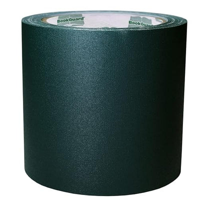 BookGuard 4 inch Premium Bookbinding Repair Cloth Tape, 15 Yard Roll, Forest by ChromaLabel