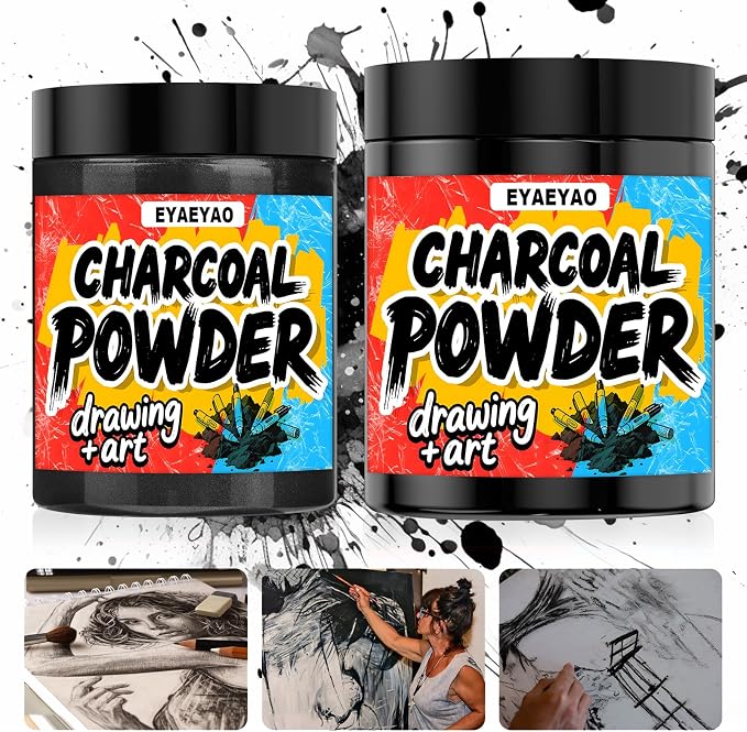 Charcoal Powder for Drawing - Image 2