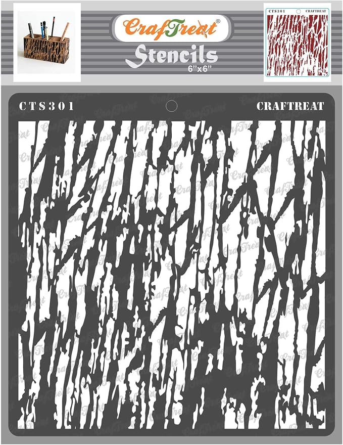 CrafTreat Reusable Wood Decor Stencils by CrafTreat