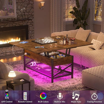 Aheaplus Coffee Table Lift Top - Image 3