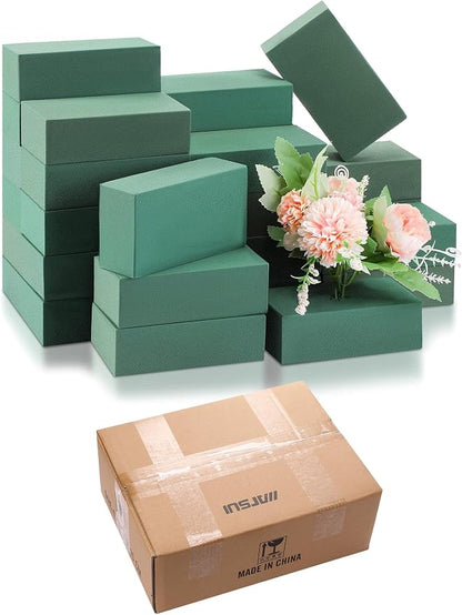 Marsui 30Pcs Floral Foam Blocks Dry and Wet Florist Foam Brick Flower - Image 8