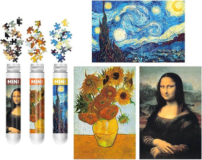 150 Puzzles Mini Jigsaw for Adults & Kids, 6 x 4 Small Capsule Tube Sets by LOSFPVR