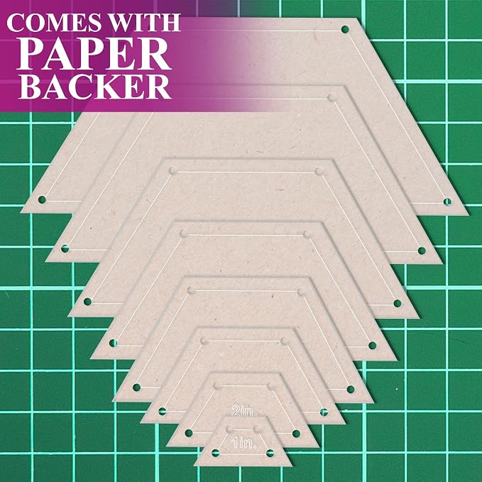 Hexagon Quilting Template Set - Image 7