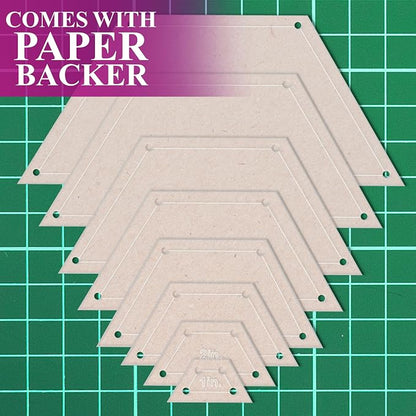 Hexagon Quilting Template Set - Image 7