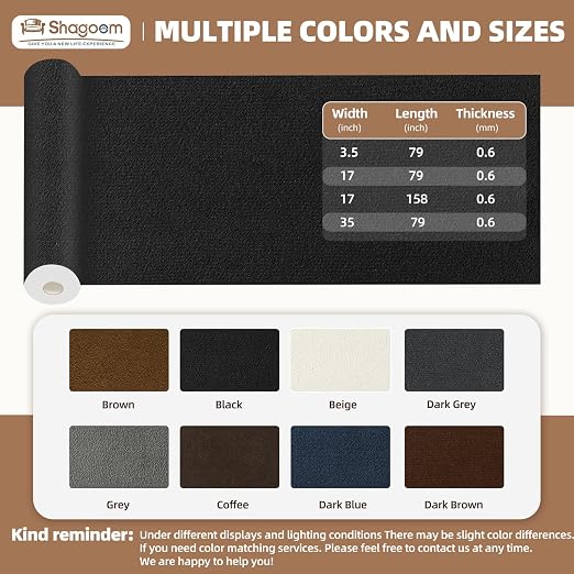 Suede Repair Patch, 17X79 Inch Large Repair Tape, Self-Adhesive Patches - Image 2