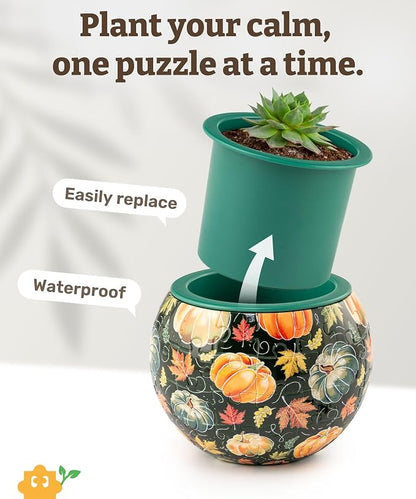 PieceRelax 3D Puzzle Planter 80 Pieces - Image 5