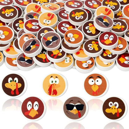 60Pcs Thanksgiving Mini Erasers by BZaber