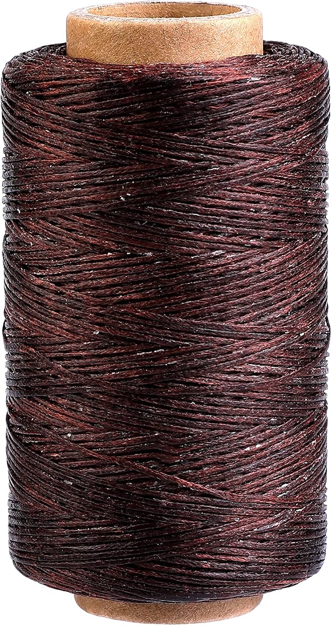 284 Yards Waxed Thread, 210D Heavy Duty Wax Upholstery Thread by BUTUZE