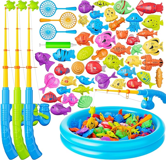 Magnetic Fishing Pool Toys Game by KukuFun