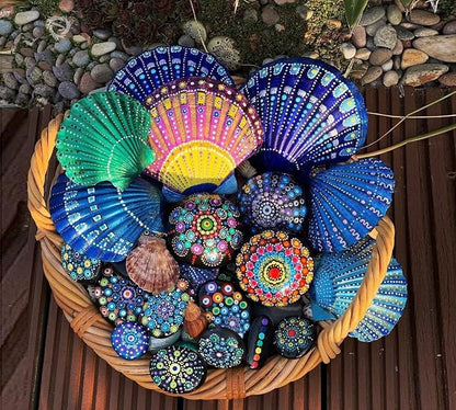 21Pcs Natural Scallop Sea Shells, Ocean Beach Seashells Perfect - Image 4