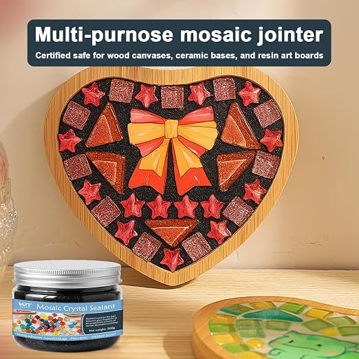 Professional Mosaic Grout for Crafts Black 200g - Image 5