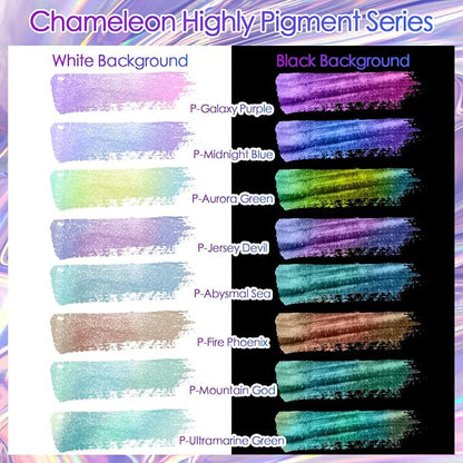Ceya Highly Chameleon Mica Powder, 1.8oz/ 50g Fire Phoenix Chrome Powder - Image 3